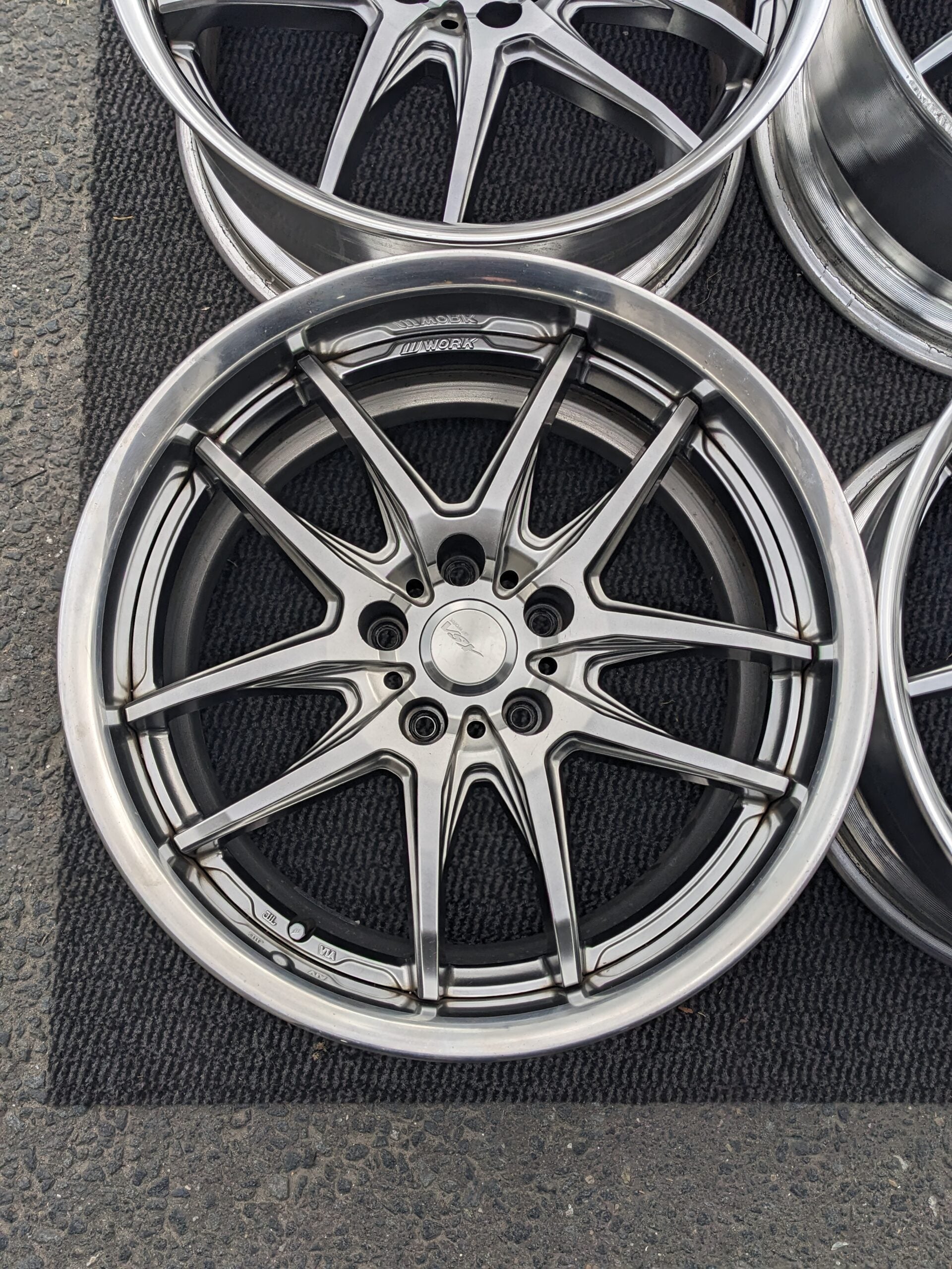 work 04c イクサ XSA 18インチ 9j+20 114.3 work 04c イクサ XSA 18