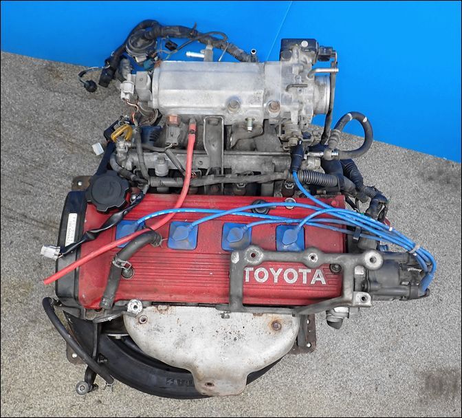 TOYOTA STARLET GLANZA TURBO EP91 EP82 4EFTE ENGINE
