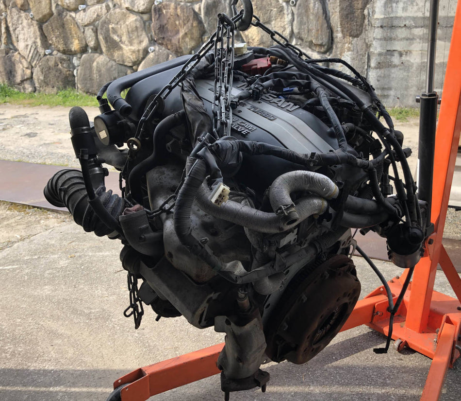 NISSAN SILVIA S14 S15 BLACKTOP VVT SR20DET ENGINE