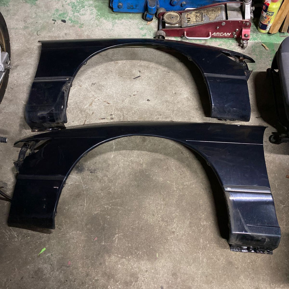 NISSAN SILVIA S13 GENUINE JDM FRONT FENDERS WINGS PAIR