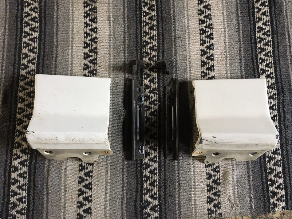 NISSAN 180SX S13 GENUINE KOUKI FRONT BUMPER SIDE EXTENSIONS VALANCES