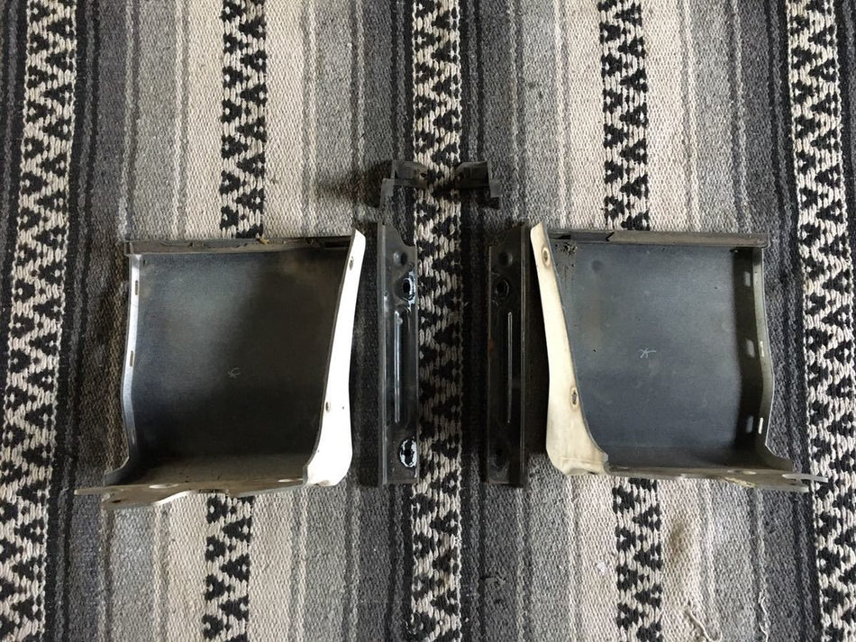 NISSAN 180SX S13 GENUINE KOUKI FRONT BUMPER SIDE EXTENSIONS VALANCES