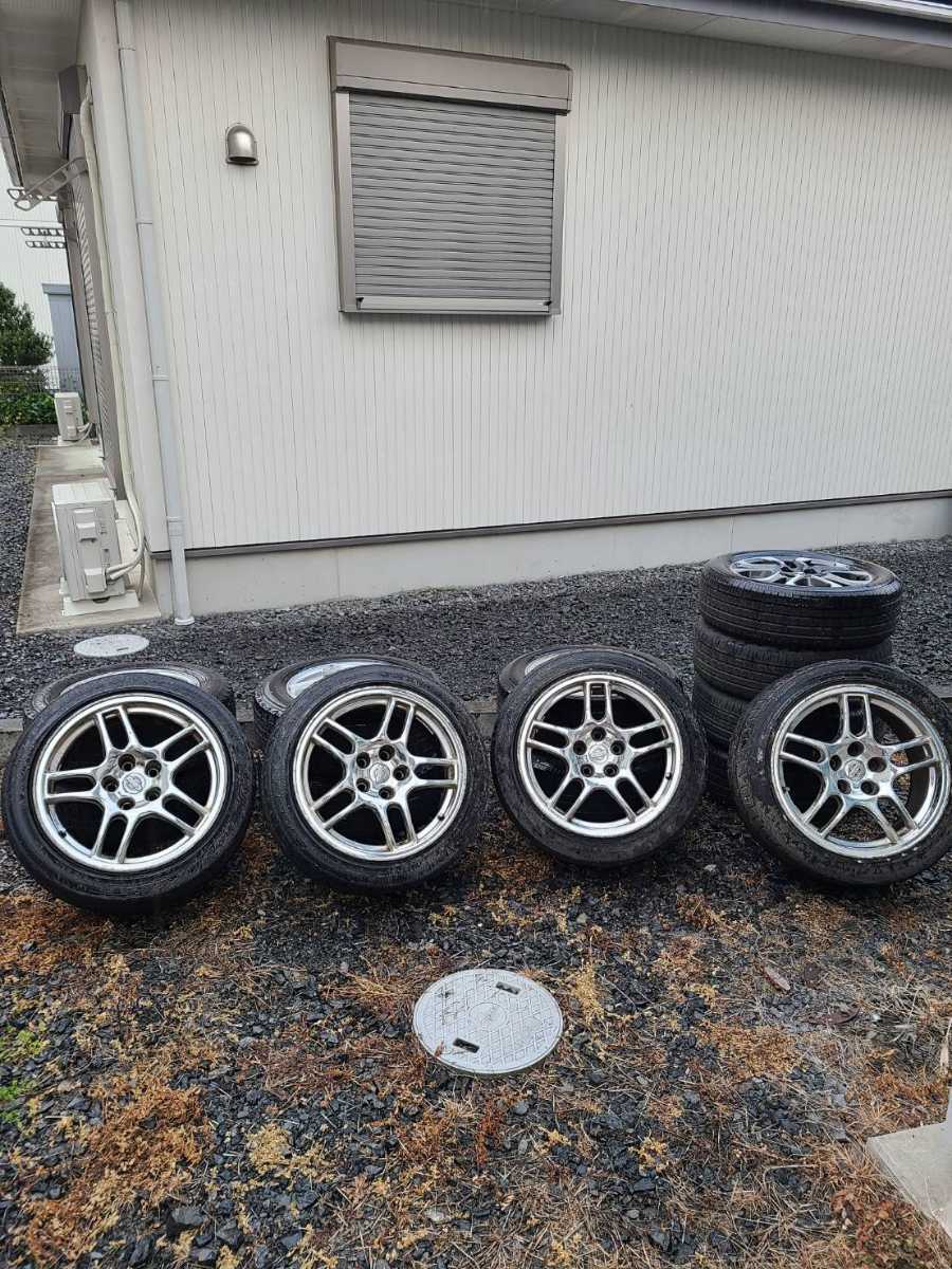 NISSAN R33 SKYLINE GTR BCNR33 GENUINE FORGED WHEELS
