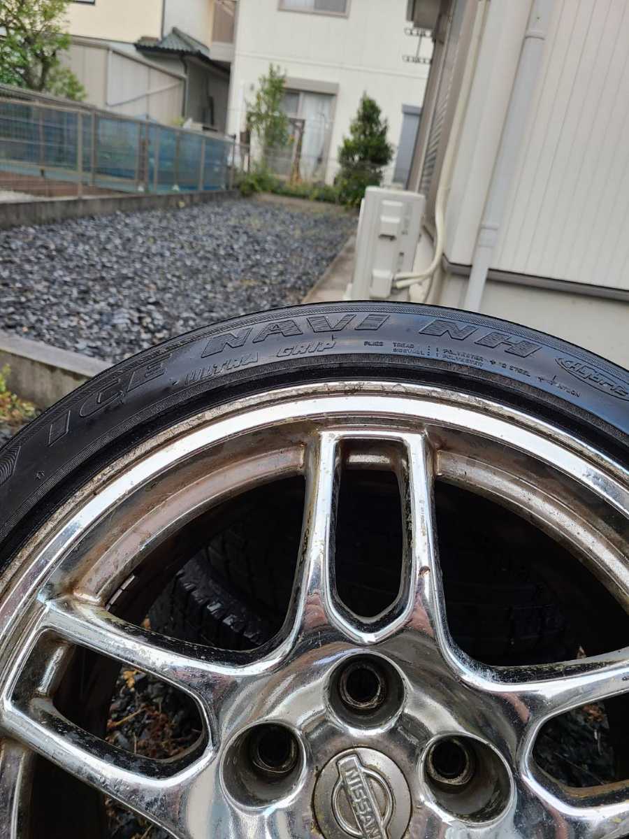 NISSAN R33 SKYLINE GTR BCNR33 GENUINE FORGED WHEELS