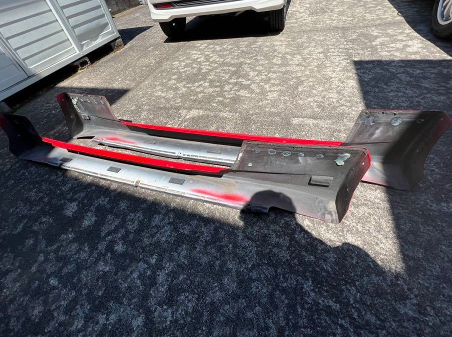 NISSAN SILVIA PS13 180SX S13 GENUINE OEM CHUKI SIDE SKIRTS
