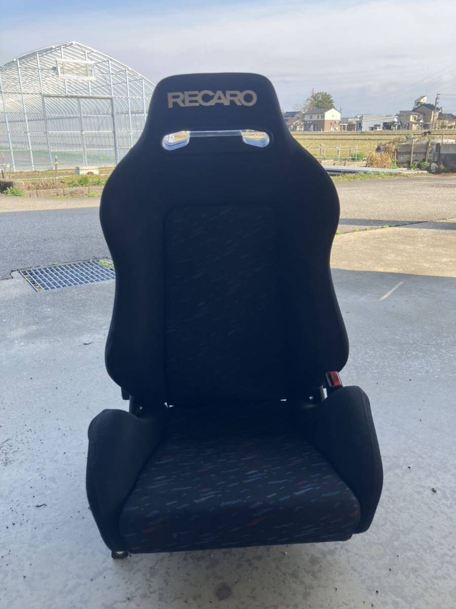 RECARO SR3 LEMANS CONFETTI RECLINER RACING SEATS PAIR