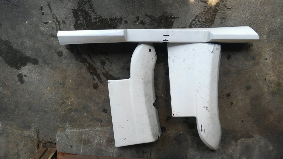 NISSAN 180SX S13 GENUINE KOUKI REAR VALANCE SPAT SET