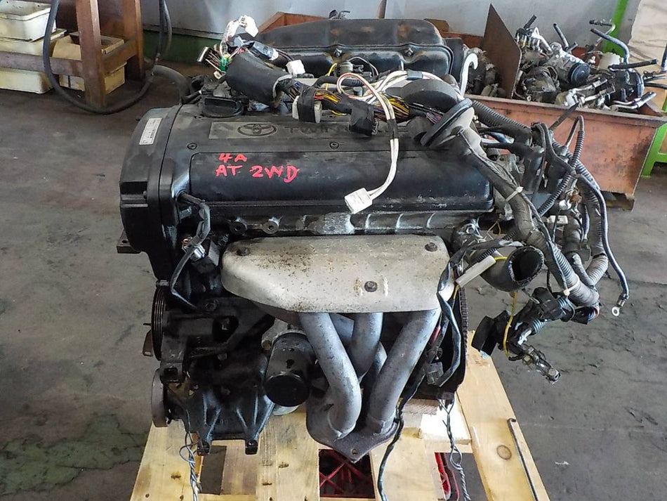 TOYOTA COROLLA LEVIN TRUENO AE111 4AGE 20V BLACKTOP ENGINE