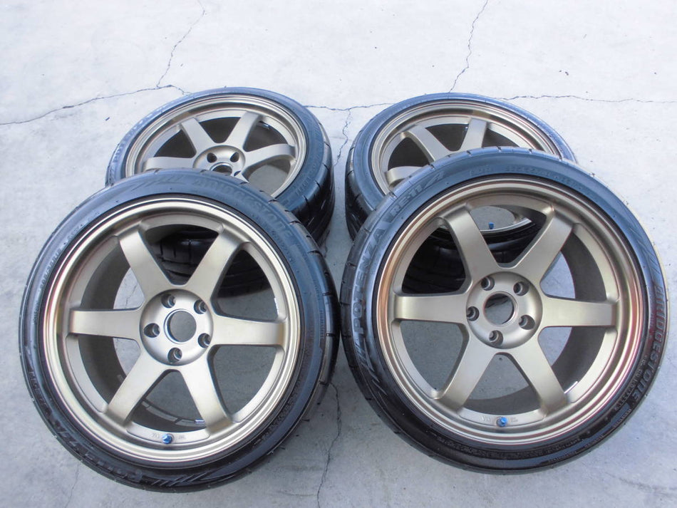 RAYS VOLK RACING TE37 GTR OG BRONZE