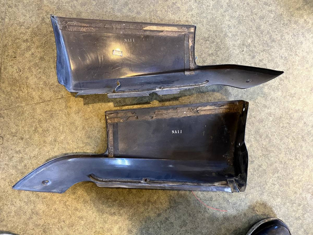 NISSAN SILVIA S13 GENUINE JDM OPTION AERO REAR VALANCE SPATS - JDM ...
