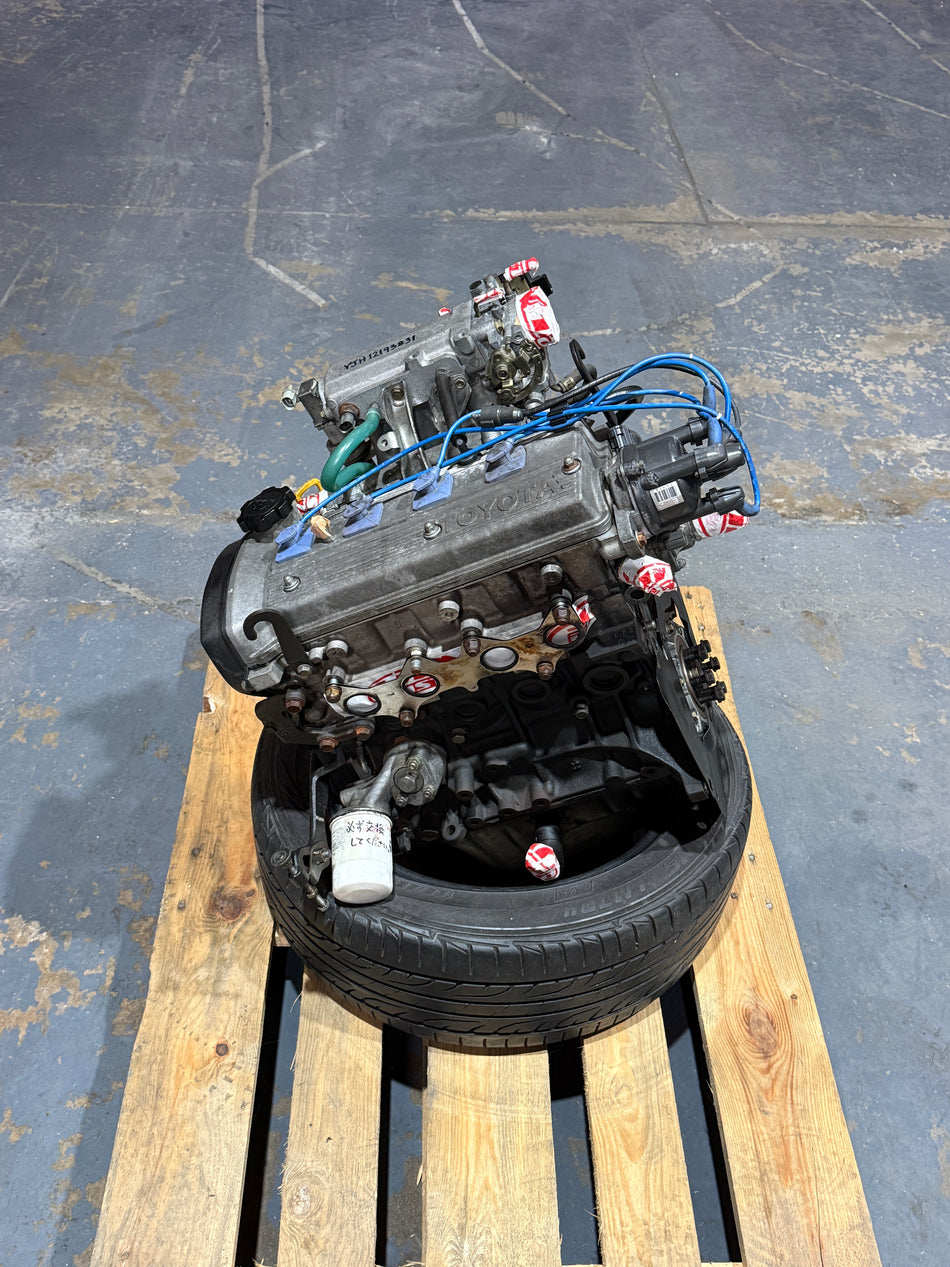 TOYOTA STARLET GLANZA TURBO EP91 EP82 4EFTE ENGINE
