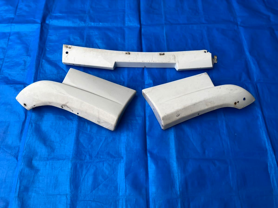 NISSAN 180SX S13 GENUINE KOUKI REAR 3-PIECE SPAT VALANCE LIP SET