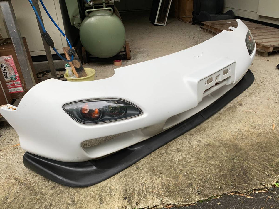 MAZDA RX7 GENUINE 99 SPEC AERO FRONT BUMPER &amp; LIP