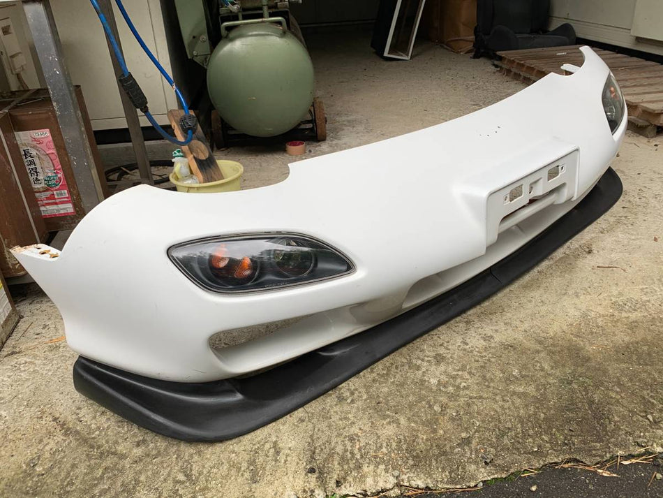 MAZDA RX7 GENUINE 99 SPEC AERO FRONT BUMPER &amp; LIP