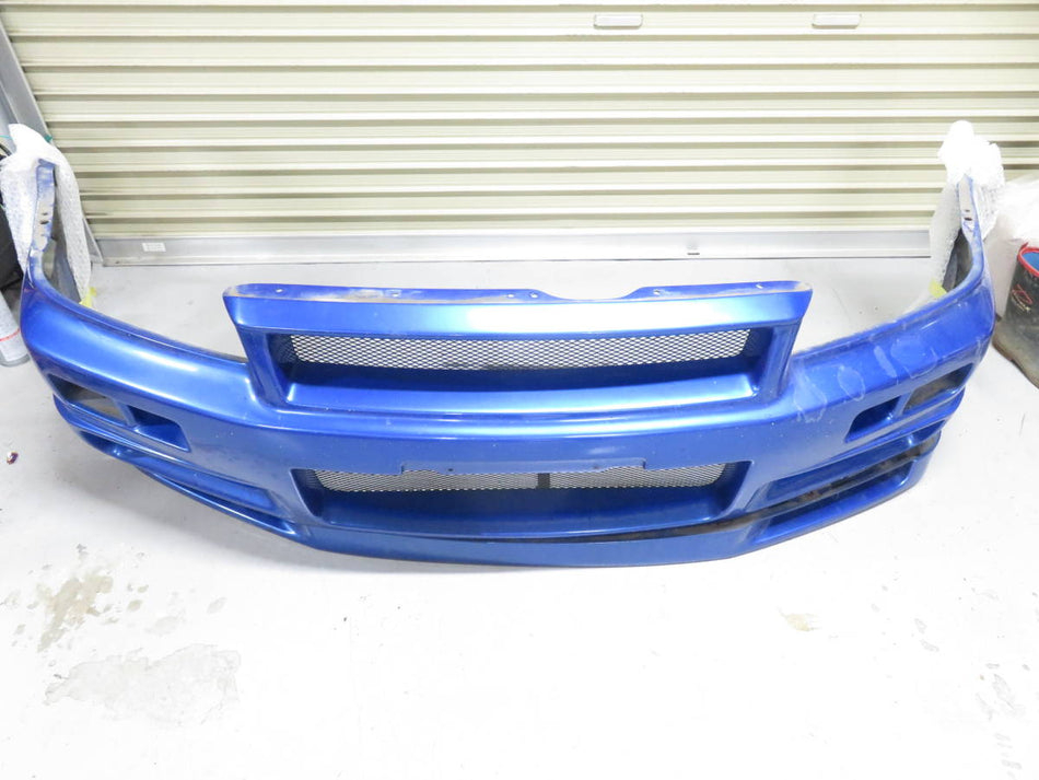 NISSAN SKYLINE GTR R34 GENUINE NISMO R-TUNE FRONT BUMPER &amp; LIP