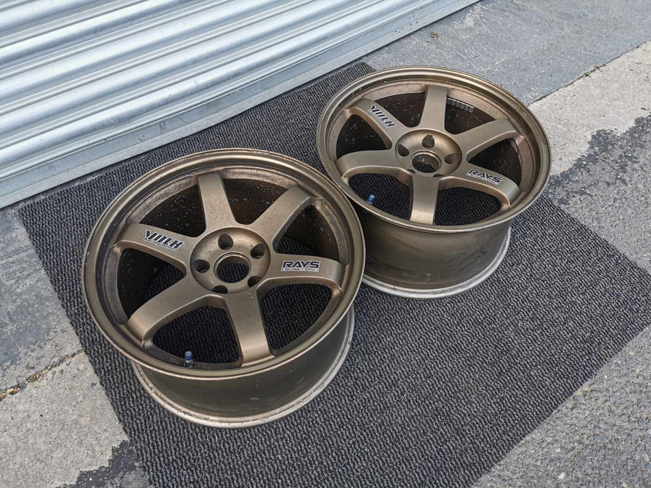 RAYS VOLK RACING TE37 GTR OG BRONZE PAIR