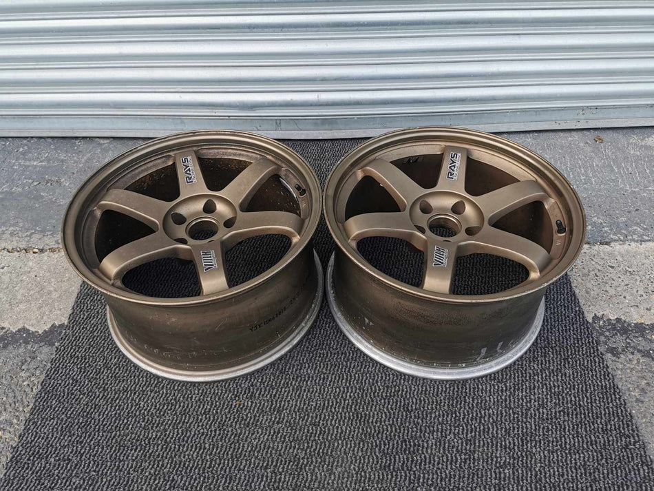 RAYS VOLK RACING TE37 GTR OG BRONZE PAIR