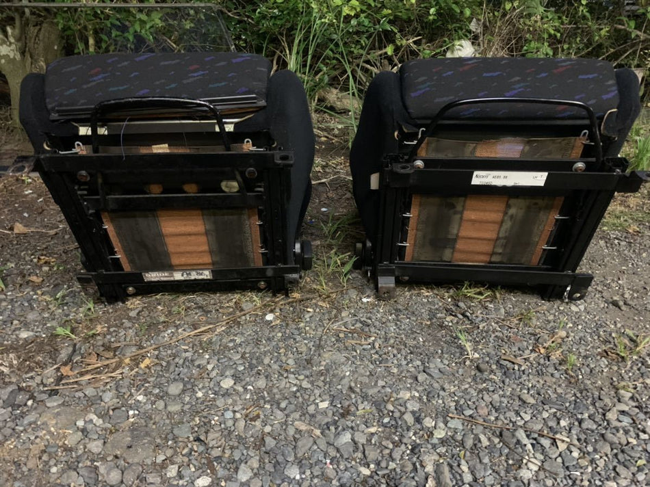 TOYOTA LEVIN/TRUENO AE85/AE86 BOTTOM MOUNT BRIDE RECARO SEAT RAILS PAIR