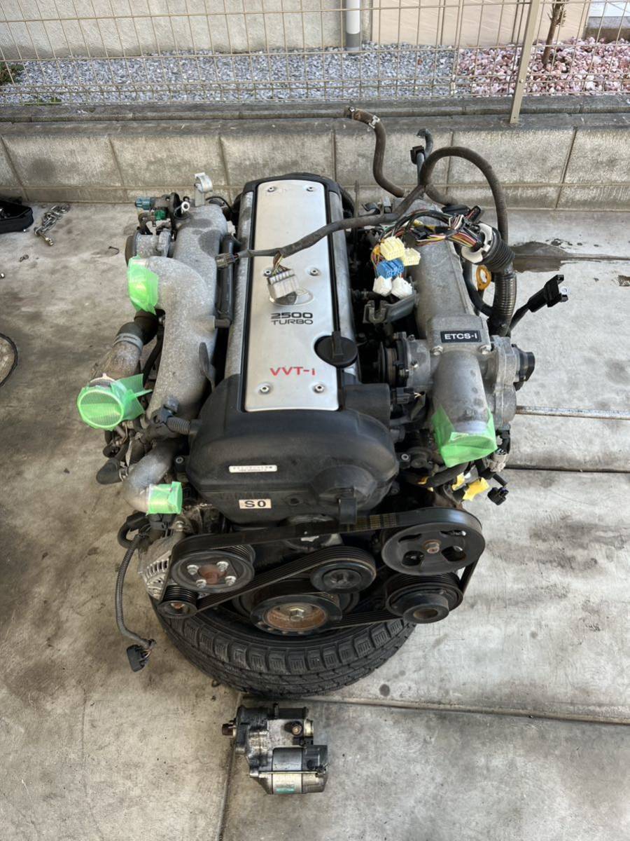 TOYOTA CROWN / MARK II JZX110 JZS171 1JZGTE VVTI FRONT SUMP ENGINE