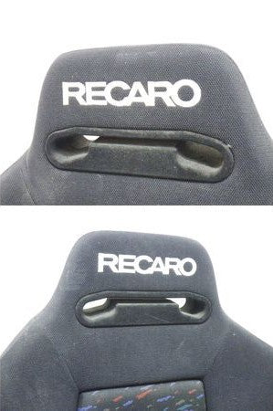 TOYOTA SUPRA MK4 JZA80 GENUINE OPTION RECARO SR2 CONFETTI RECLINER RACING SEAT PAIR