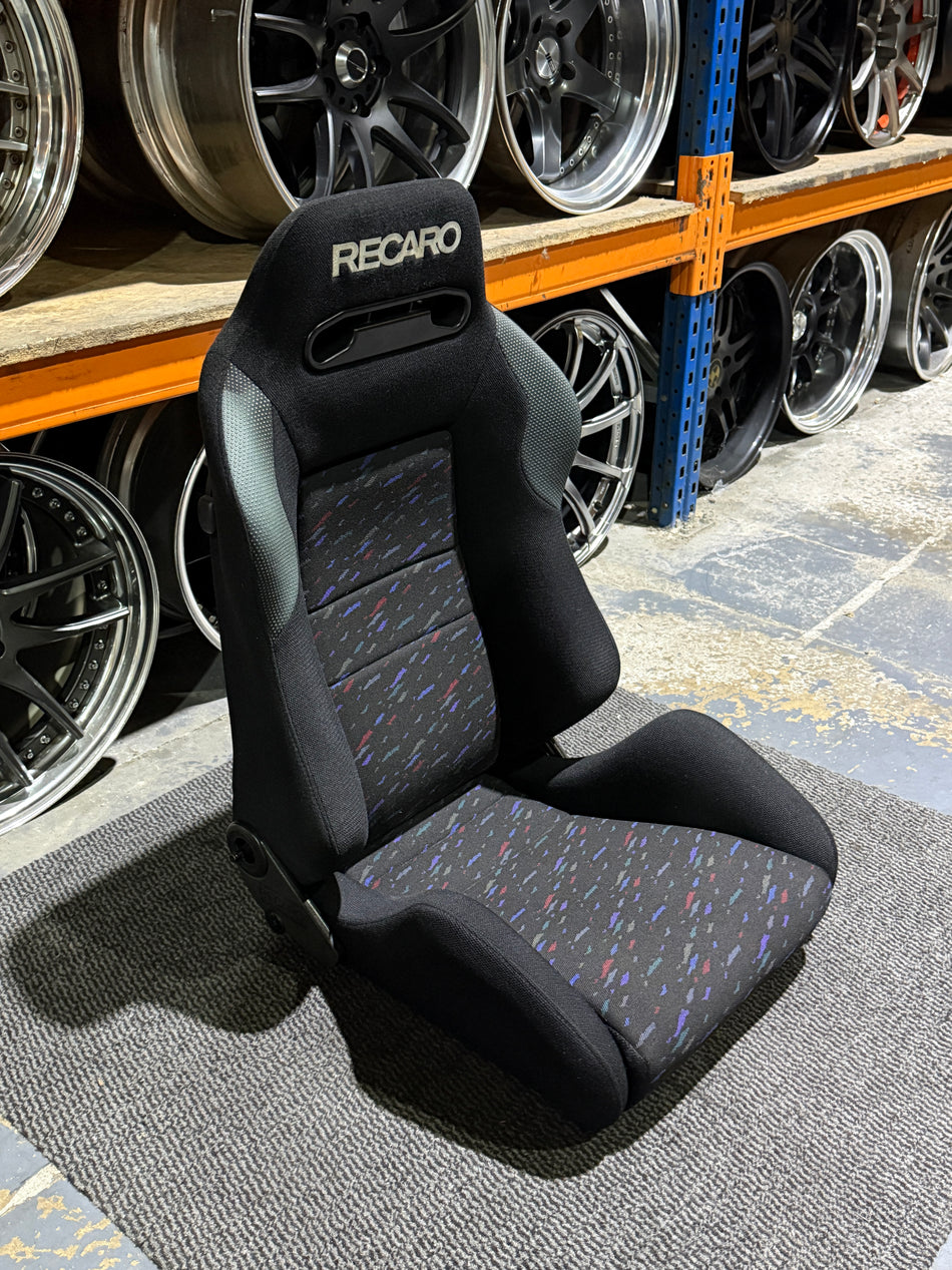 RECARO SR3 LEMANS CONFETTI RECLINER RACING SEAT