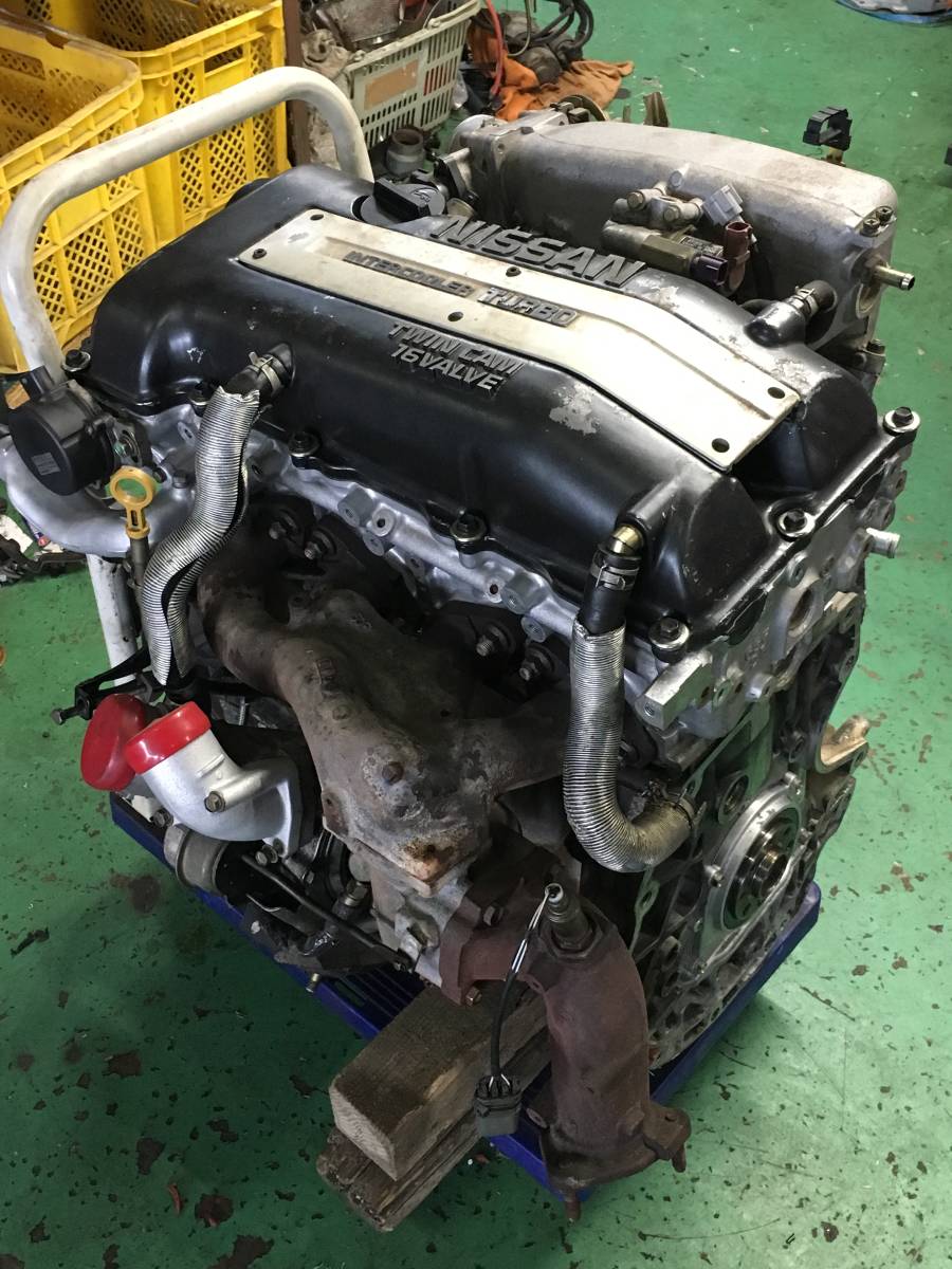 NISSAN SILVIA S14 S15 BLACKTOP VVT SR20DET ENGINE