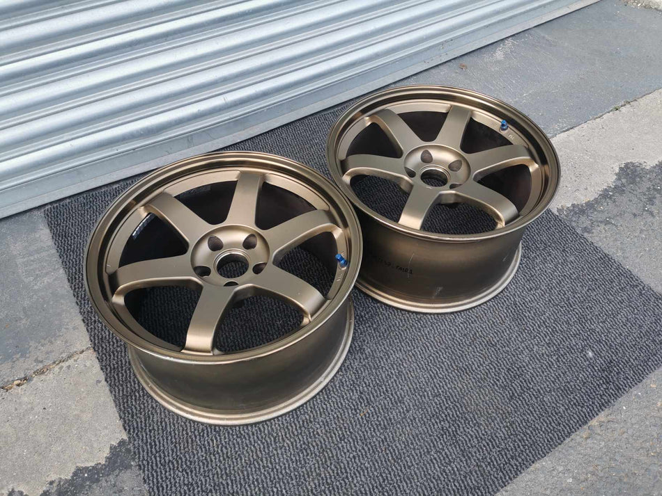 RAYS VOLK RACING TE37 GTR OG BRONZE PAIR