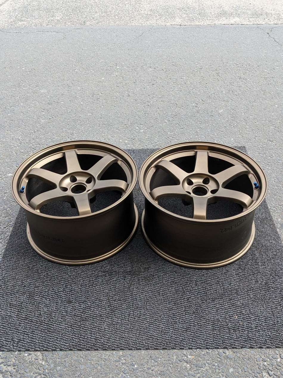 RAYS VOLK RACING TE37 GTR OG BRONZE PAIR