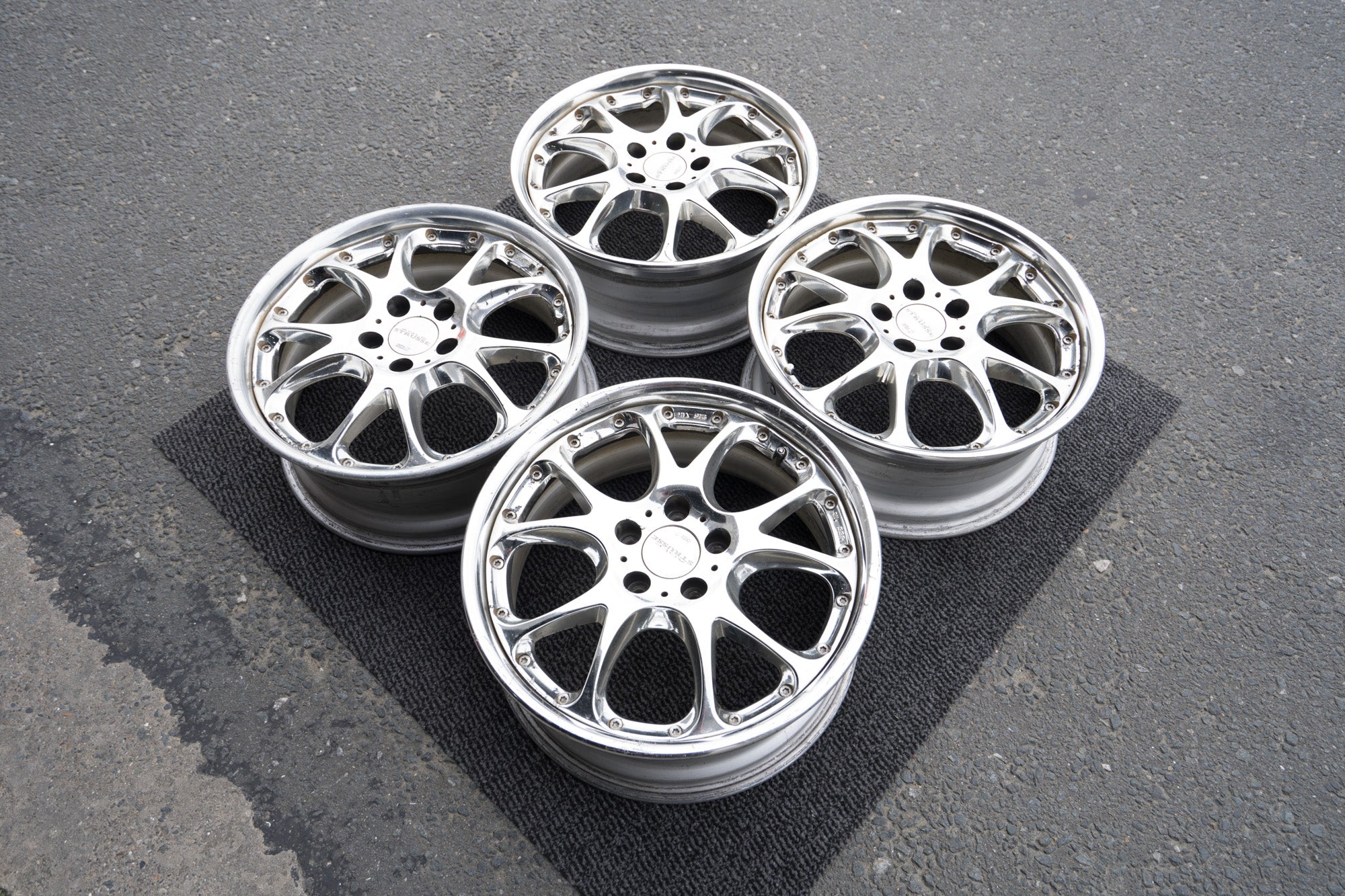 SSR エイグルストラッセ 18インチ 9J＋41 2本 絶版 AGLE STRUSSE 深