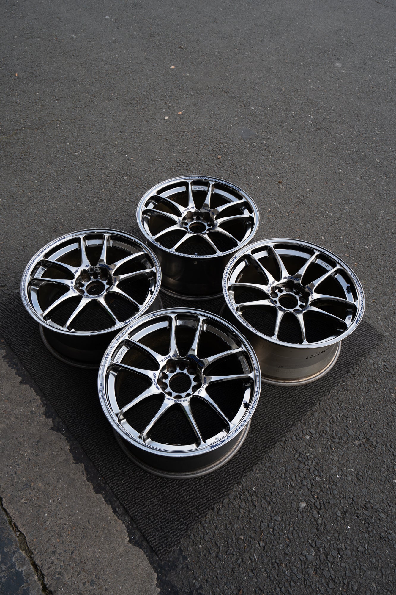 WORK EMOTION CR KAI OG WMB CHROME - JDM Distro - Buy JDM Wheels