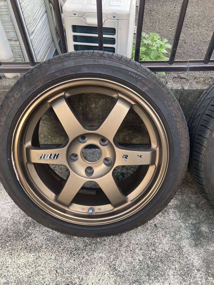 RAYS VOLK RACING TE37 OG BRONZE