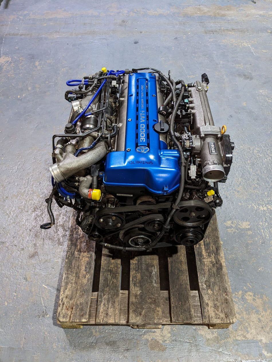 TOYOTA SUPRA JZA80 ARISTO JZS161 2JZGTE VVTI ENGINE