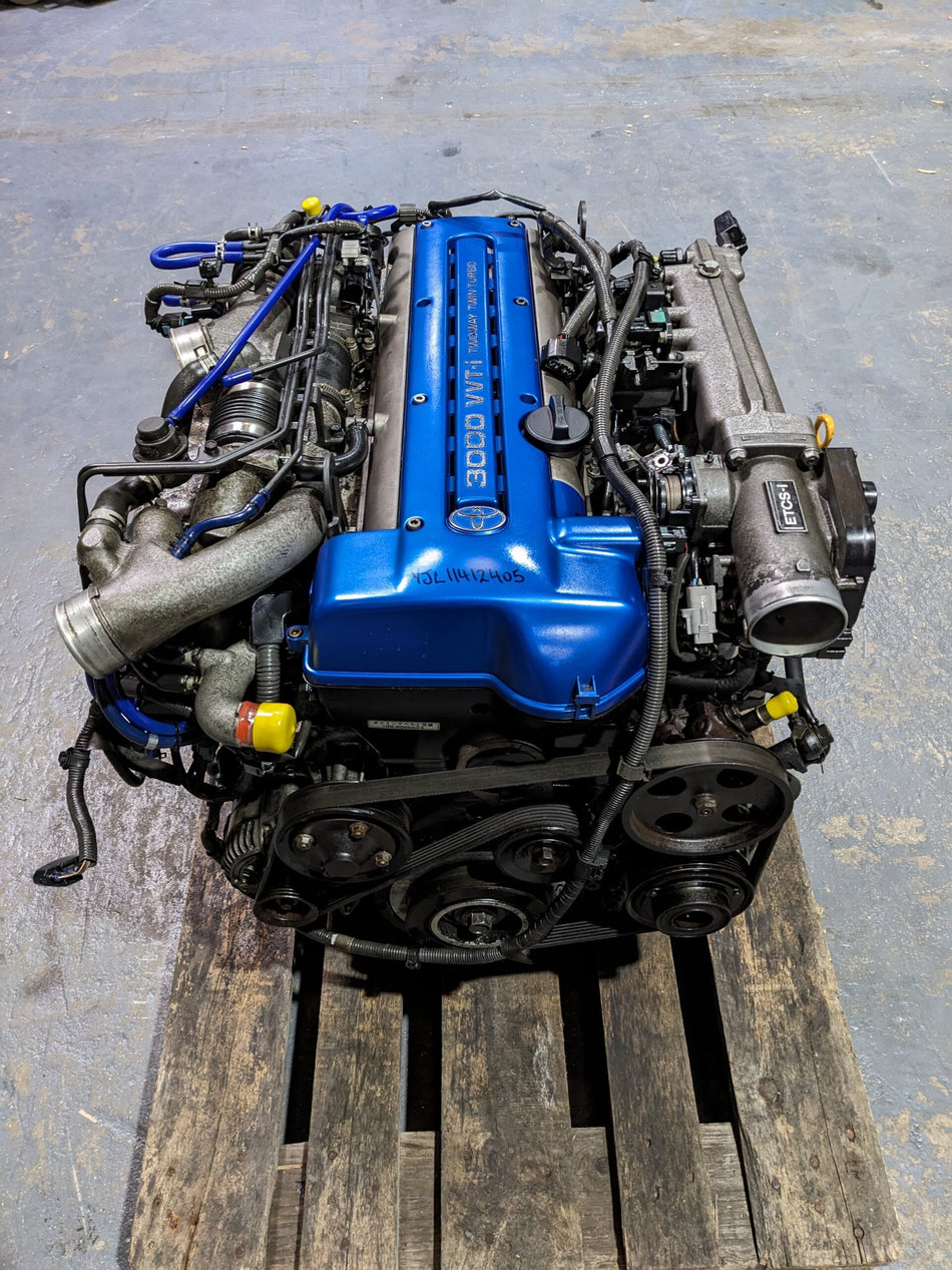 TOYOTA SUPRA JZA80 ARISTO JZS161 2JZGTE VVTI ENGINE