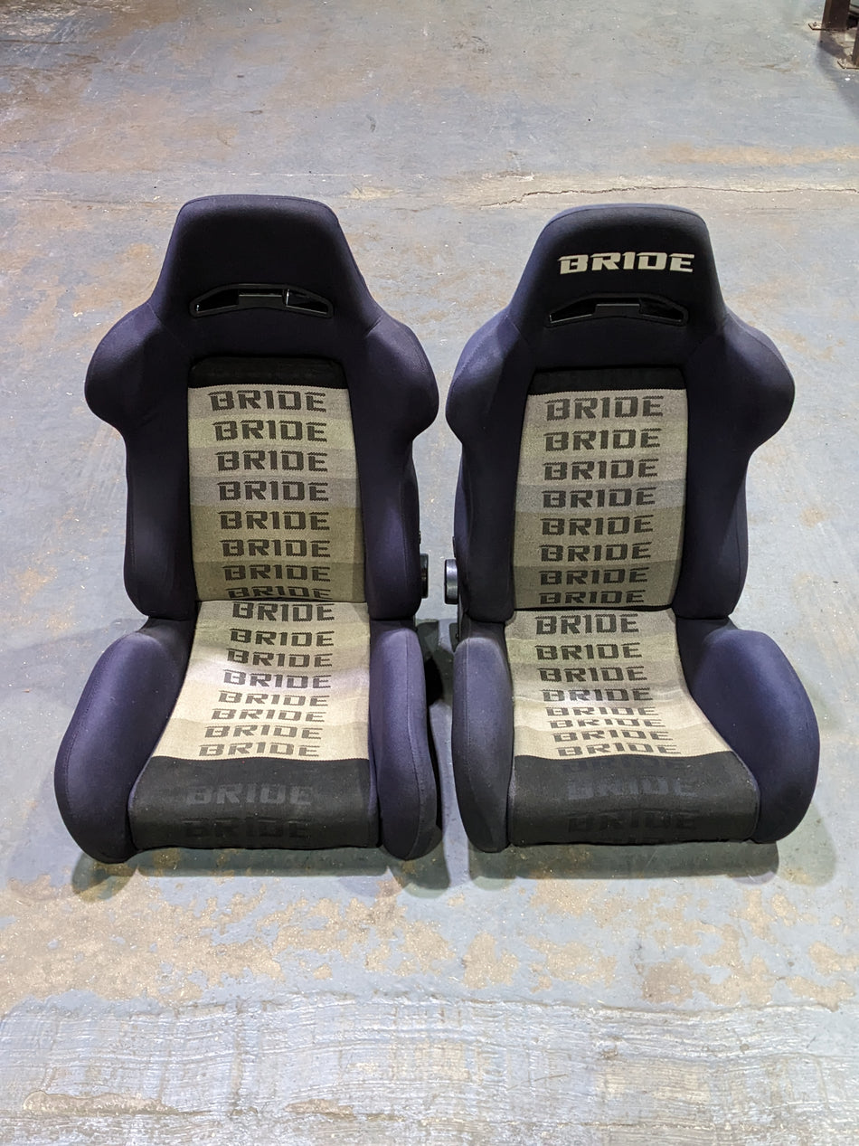 BRIDE RACING SEATS PAIR BRIX &amp; BRIX 1.5 NAVY
