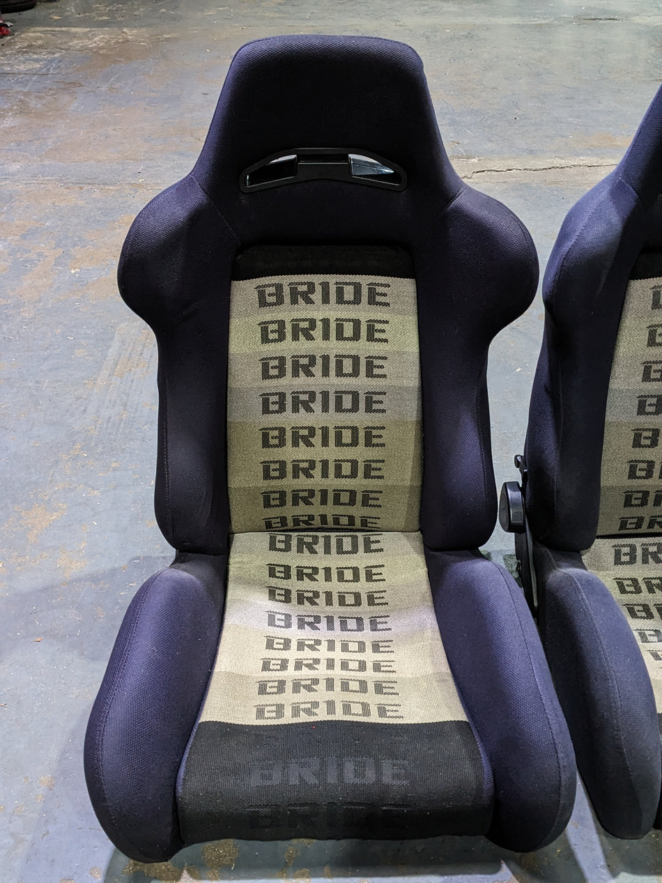 BRIDE RACING SEATS PAIR BRIX &amp; BRIX 1.5 NAVY