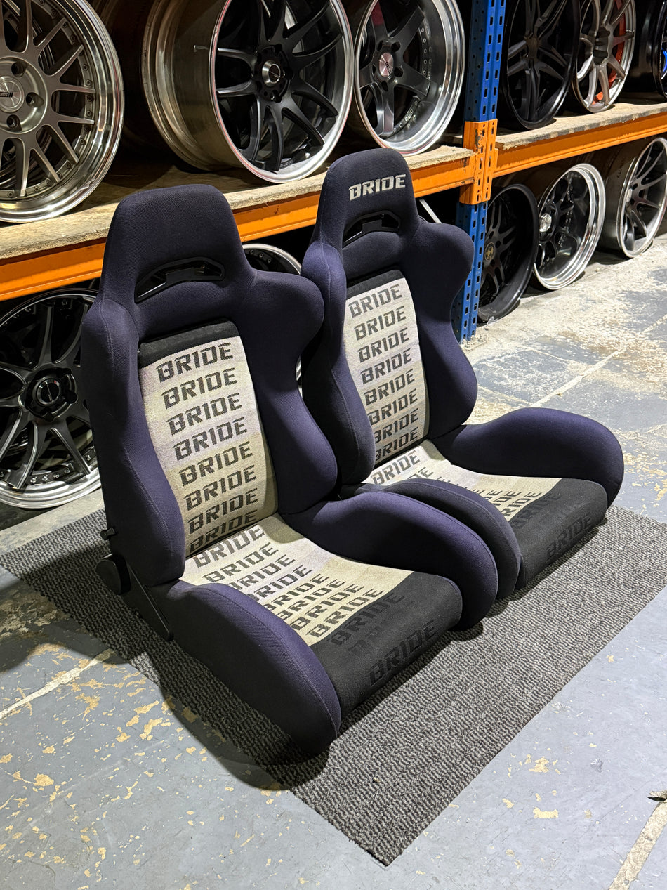 BRIDE RACING SEATS PAIR BRIX & BRIX 1.5 NAVY