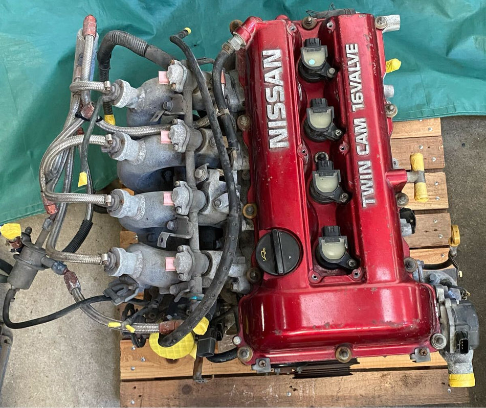 NISSAN SILVIA 180SX S13 REDTOP NON-VVT SR20DET ENGINE * HKS CAMS