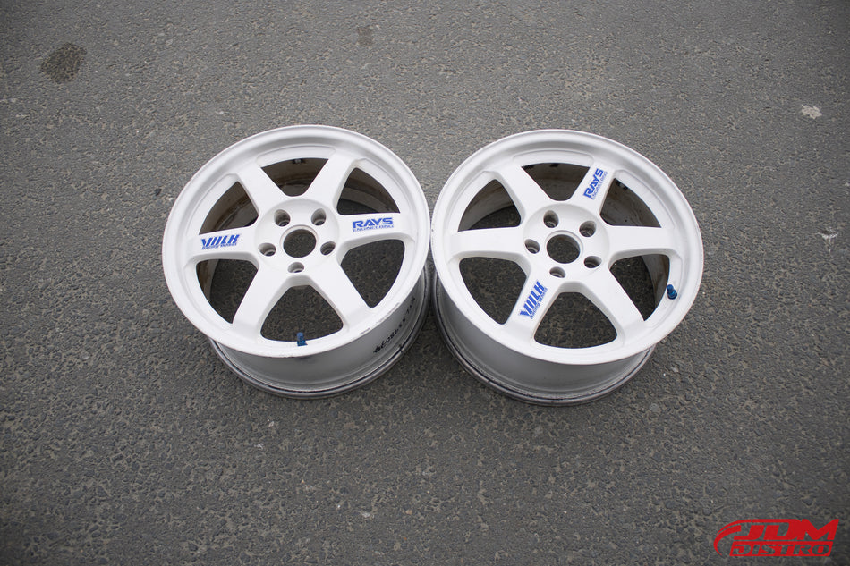 RAYS VOLK RACING TE37 PAIR