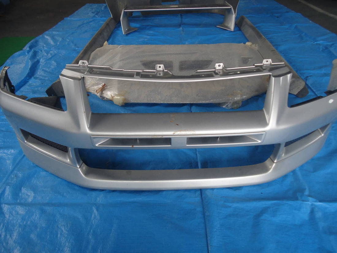 MITSUBISHI LANCER EVO 7 VII CT9A GENUINE JDM FRONT BUMPER & LIP - JDM ...