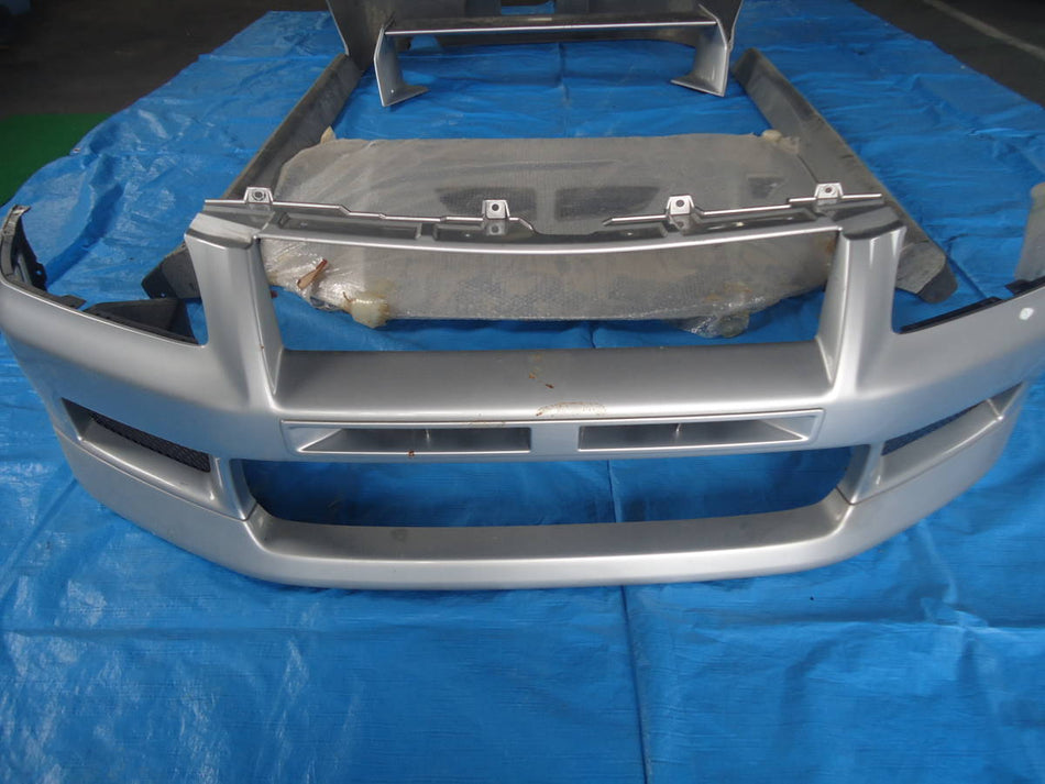 MITSUBISHI LANCER EVO 7 VII CT9A GENUINE JDM FRONT BUMPER &amp; LIP