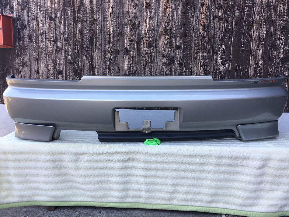 NISSAN SKYLINE R34 GTT GENUINE REAR BUMPER &amp; AERO VALANCE SPATS
