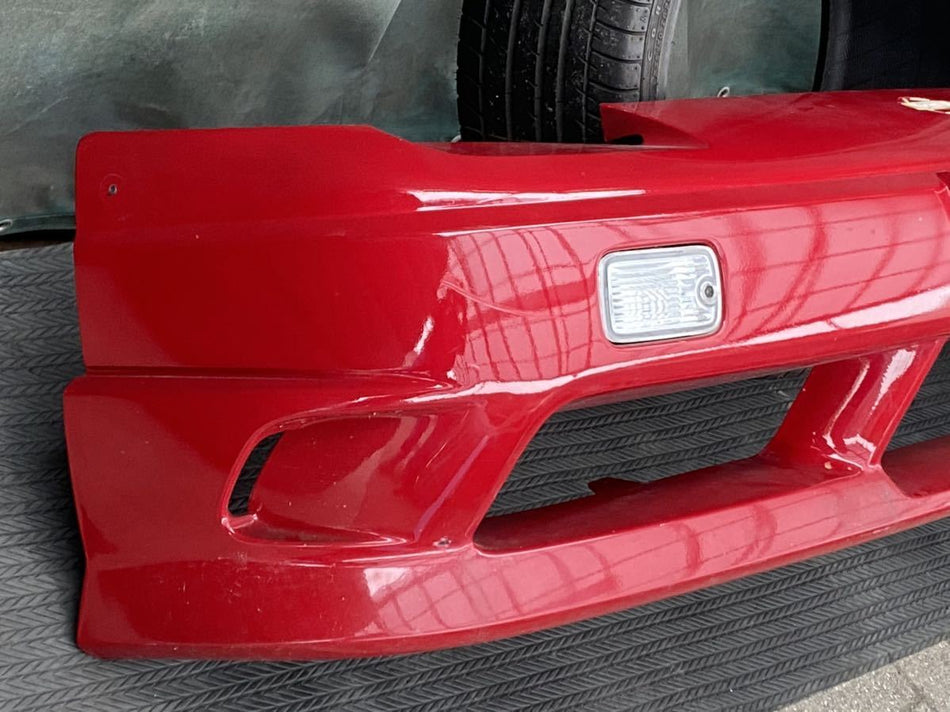 NISSAN 180SX S13 GENUINE JDM KOUKI TYPE-X FRONT BUMPER + EXTENSIONS