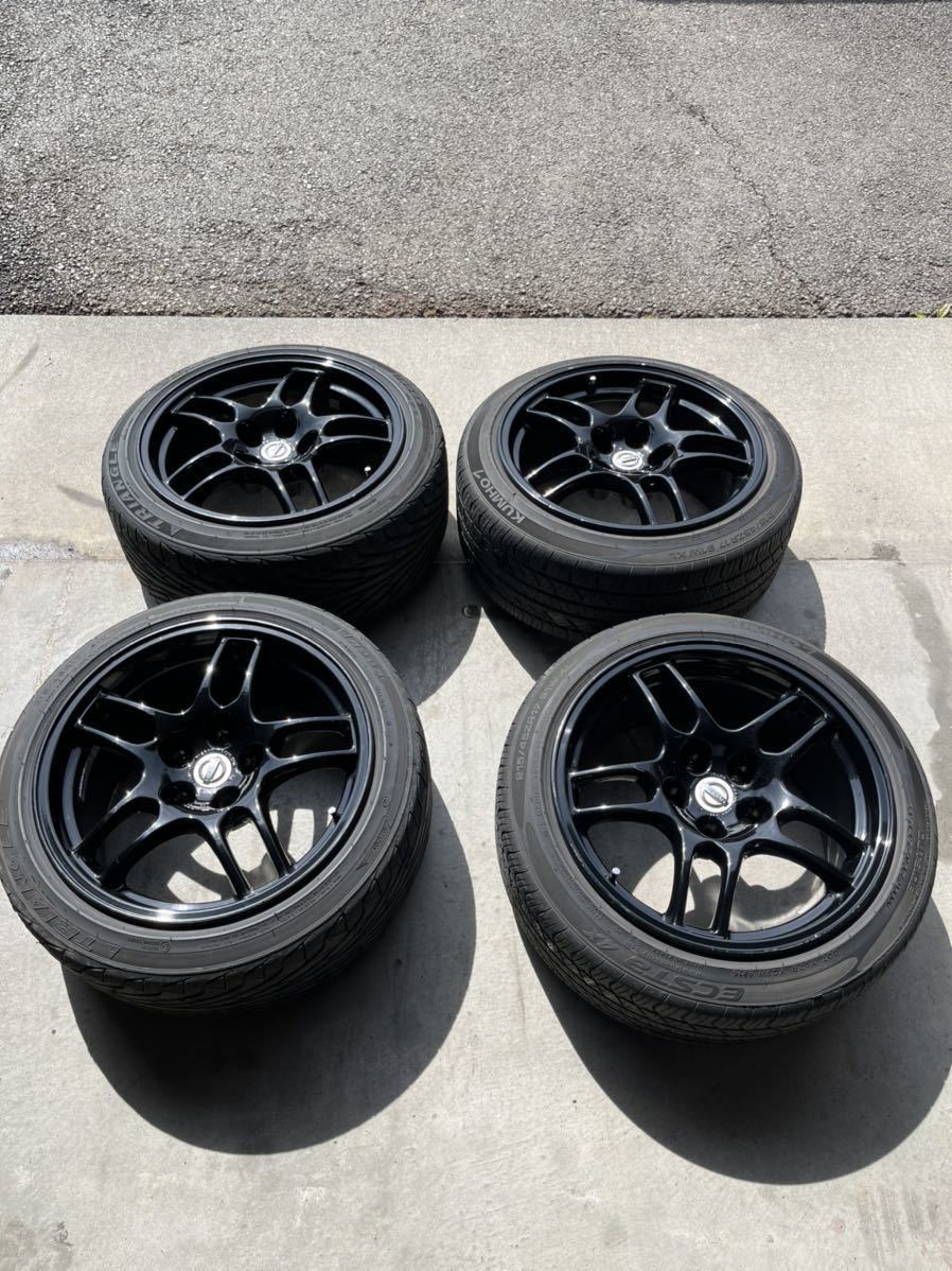 NISSAN R33 SKYLINE GTR BCNR33 GENUINE FORGED WHEELS