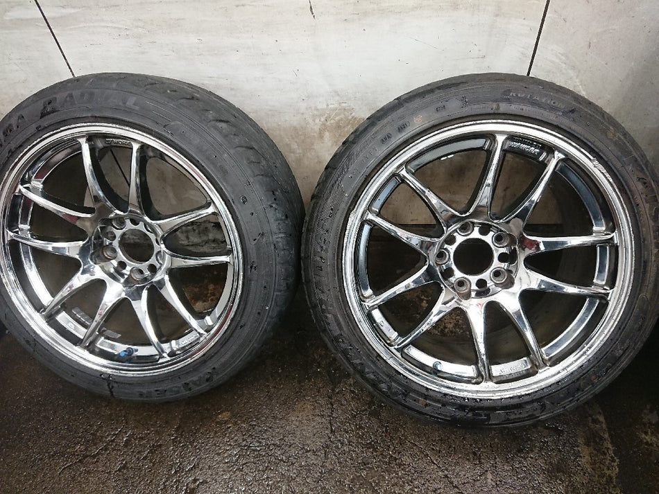 WORK EMOTION CR KAI CHROME PAIR