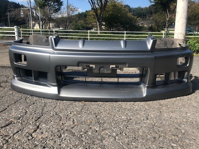 NISSAN SKYLINE R34 GTT GENUINE FRONT BUMPER WITH AERO LIP