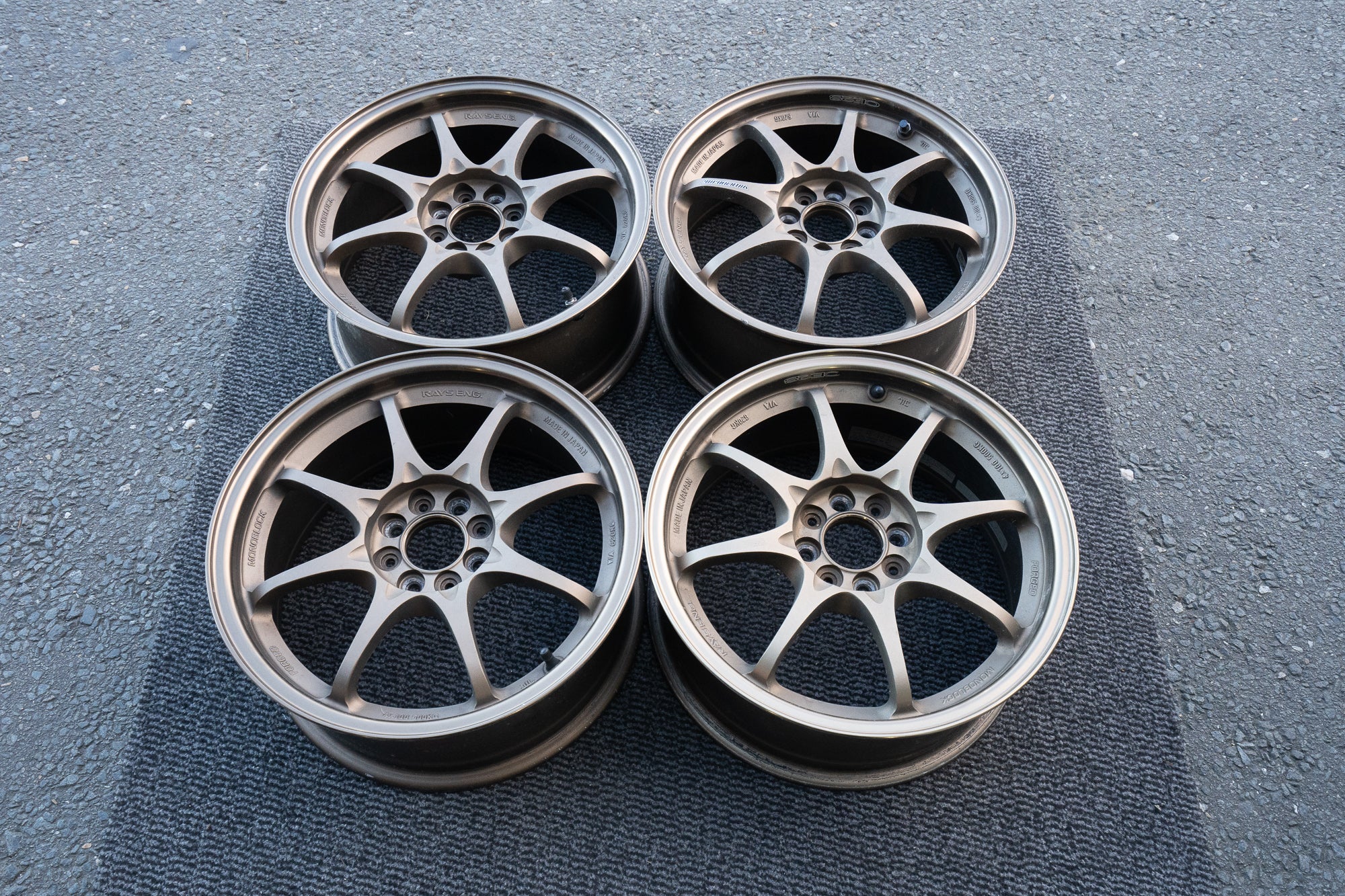 RAYS CE28N 16×7J +48 PCD114.3 RAYS VOLK RACING CE28N OG BRONZE - JDM Distro - Buy JDM Wheels