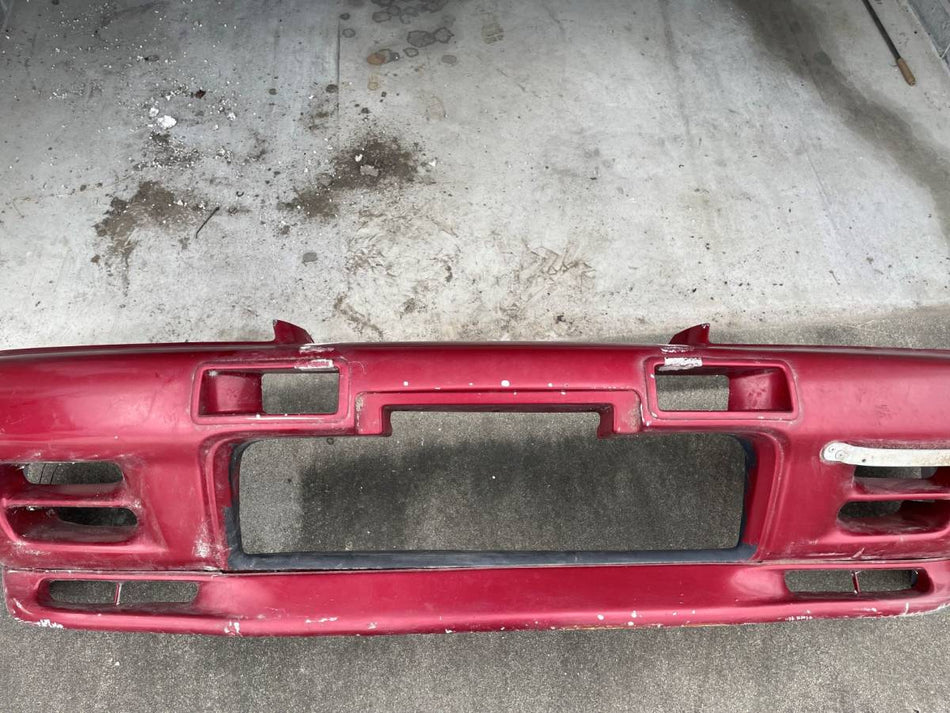 NISSAN SKYLINE R32 GTR BNR32 GENUINE N1 FRONT BUMPER WITH VENTS &amp; LIP