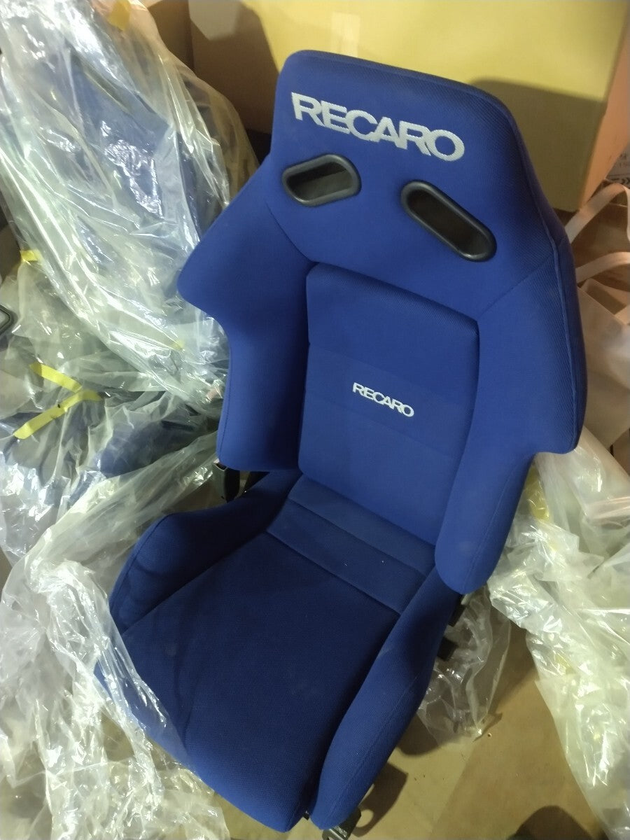 RECARO SR1 BLUE RECLINER RACING SEATS PAIR