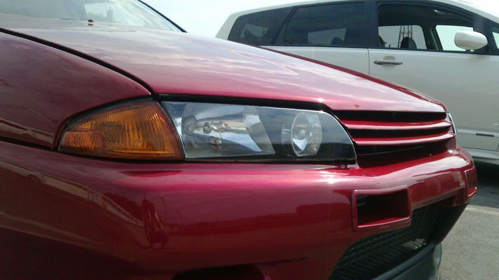NISSAN SKYLINE R32 GTR N1 HEADLIGHTS & CLEAR LENS COVERS - JDM