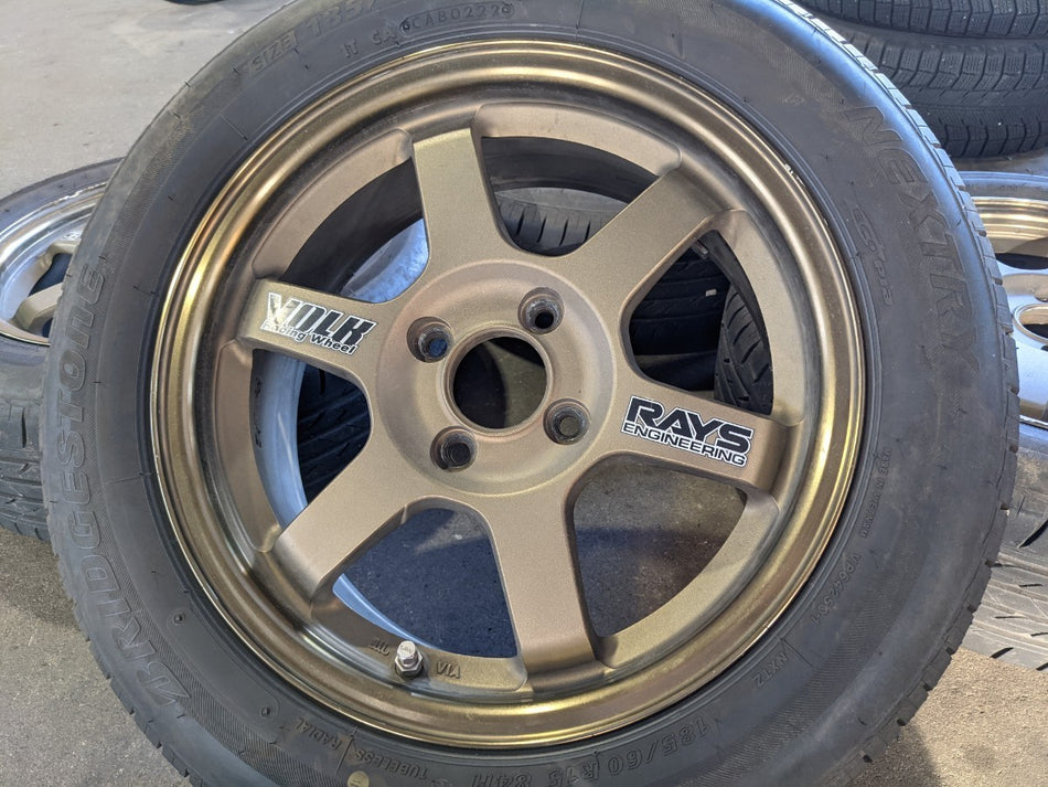 RAYS VOLK RACING TE37 OG BRONZE